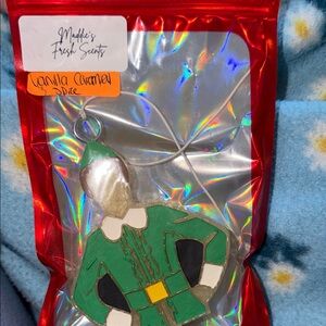 Green Elf Costume Ornament & Car freshie